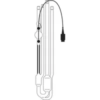 Ubbelohde viscometer (DIN) with TC sensors 582 03